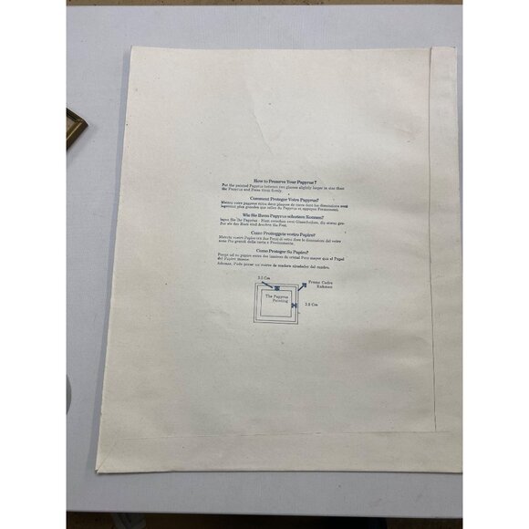 Papyrus Art Hieroglyphic Alphabet By Ani Papyrus - Picture 4 of 9